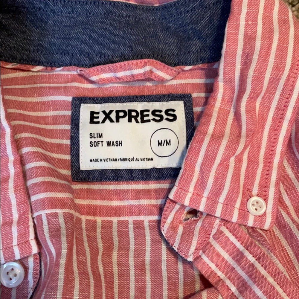 Express Men’s button down - Picture 2 of 2
